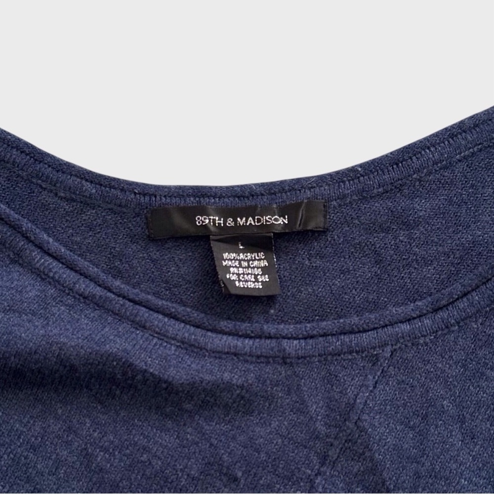 89th &‎ Madison Asymmetrical Knit Sweater - Picture 5 of 5